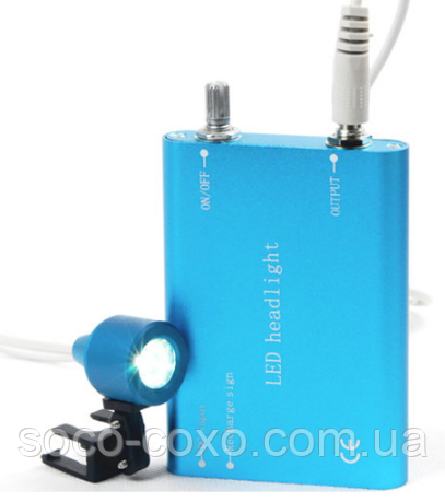 LED-підсвітка для бінокулярів CICADA (Blue) з акумулятором, висока якість