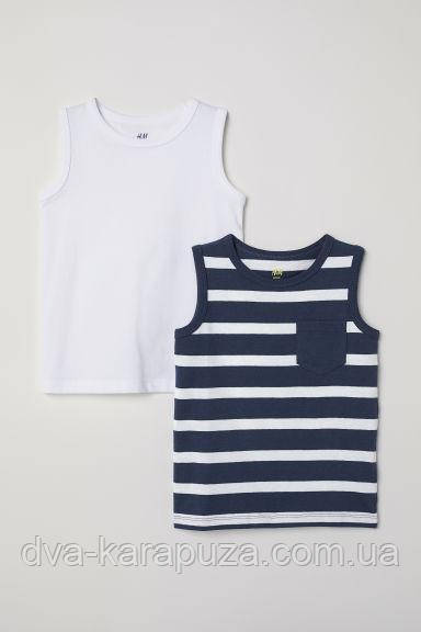 Набір, дві майки для хлопчика H&M, 8-10 років! Англія!, фото 1