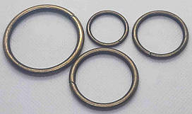 Кільце зварене 30 мм антик