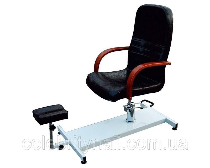 Педикюрне крісло з підставкою для ніг