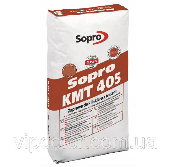 Sopro KMT Цегляно-червоний цементний розчин 25кг