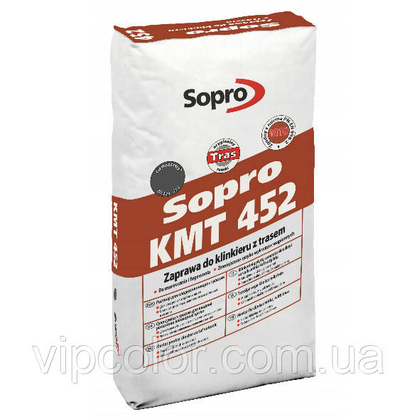 Sopro KMT Темно-сірий цементний розчин 25кг
