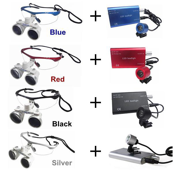 Купить Бинокуляры стоматологические с подсветкой SOCO, COXO в Украине ...