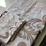 Двоспальний комплект постільної білизни 180х220 Ранфорс бавовна (11993) Білизна постільна кольорова, фото 7