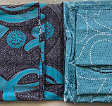 Двоспальна постільна білизна 180х220 Ранфорс бавовна (6847) Постільна білизна східні візерунки, фото 6