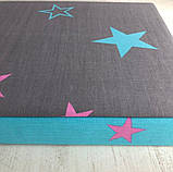 Комплект постільної білизни двоспальна євро 200*220 (11702) бязь Ранфорс, фото 4