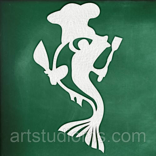 Чипборд "Риба кухар"