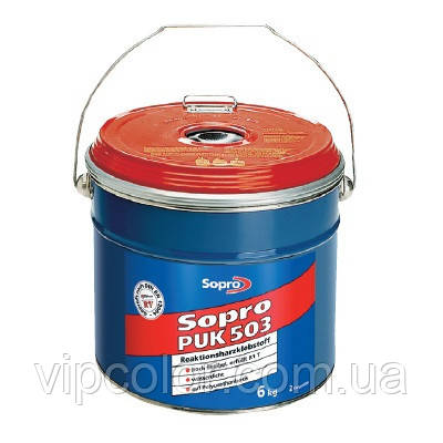 Sopro PUK 503 сверхэластичный поліуретановий клей (6кг)