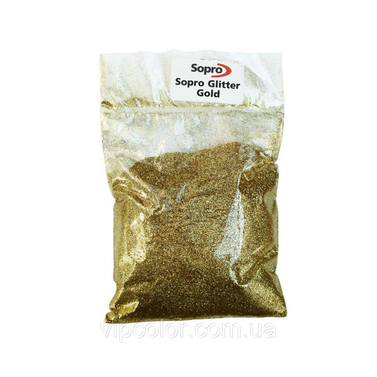 Sopro декоративні Блискітки Brokat 0,1 кг Золото