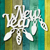 Чипборд "New year"