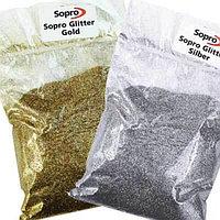 Sopro декоративні Блискітки Brokat 0,1 кг Сріблястий