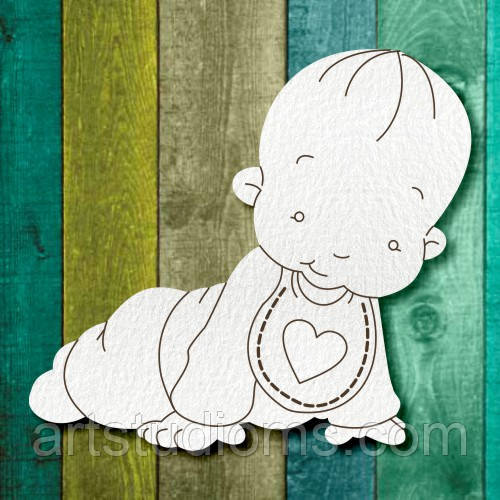 Чипборд "Малюк зі слюнявчиком"