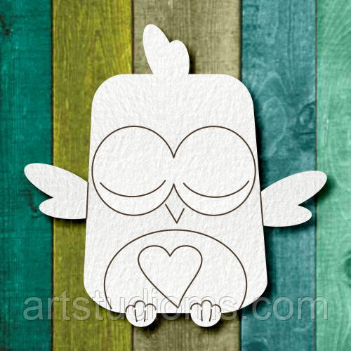 Чипборд "Сова 1"