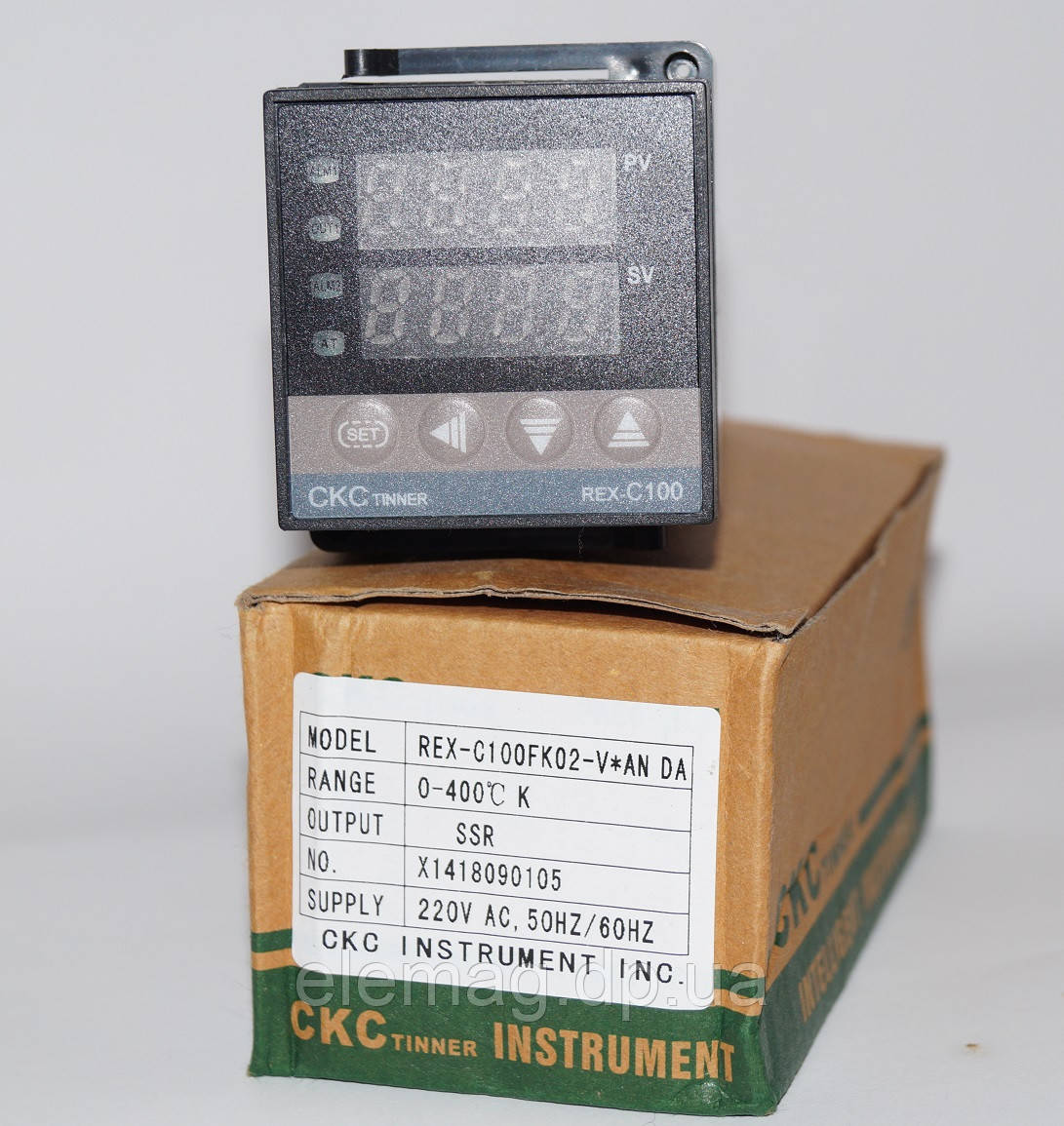 Терморегулятор REX-C100FK02-V*AN DA выход SSR - купить по лучшей цене в ...