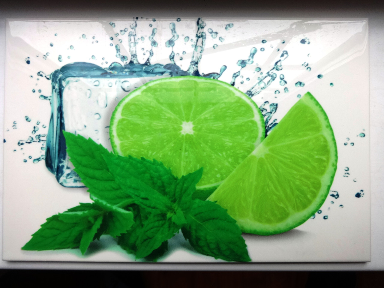 Фотоплитка 3D для кухні — лайми — 30х60, фото 1