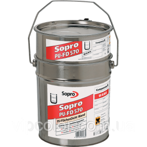 Sopro високоеластична гідроізоляція PU-FD 4В кг