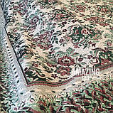 Гобеленове покривало — плед. Капа. Напівторка. Бавовна. Розмір 150х200 см. (будинок, пляж, пікнік), фото 3