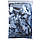 Конфетті-Метафан Срібно-Білий Преміум 2х6 (фольгований) 1кг, фото 4