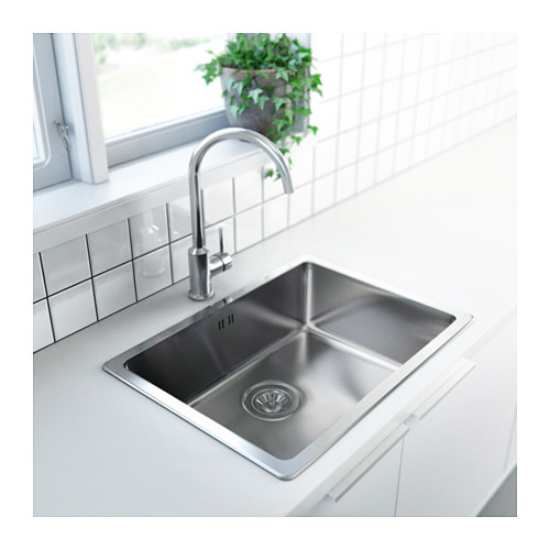 Мийка кухонна врізна IKEA Bredskar 440 мм х 540 мм