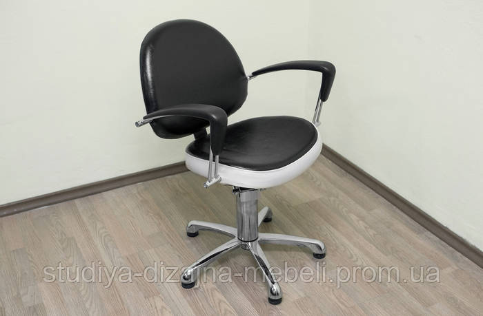 Парикмахерское кресло Mebel Studio YORK гидравлика пятилучье хром ...