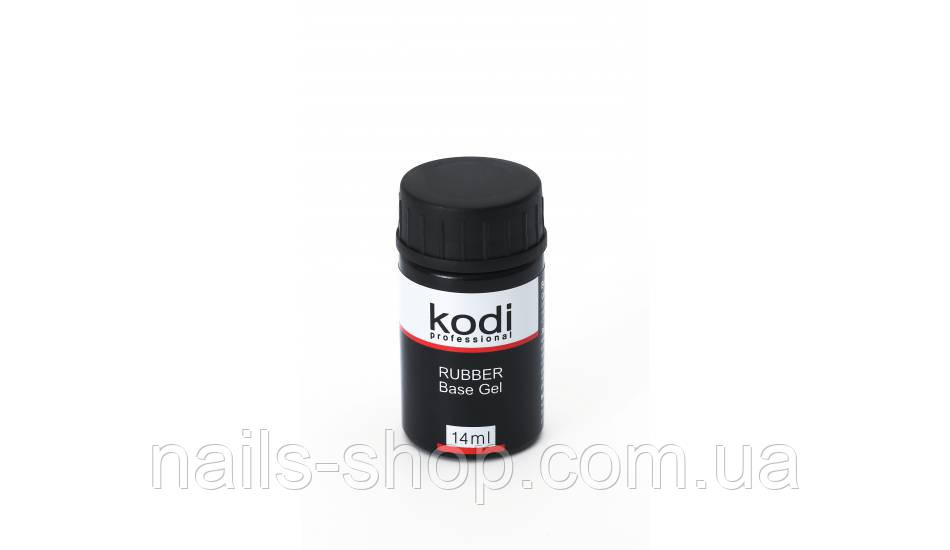 KODI RUBBER BASE (КАУЧУКОВА ОСНОВА ДЛЯ ГЕЛЬ ЛАКУ) 14 МЛ., фото 1