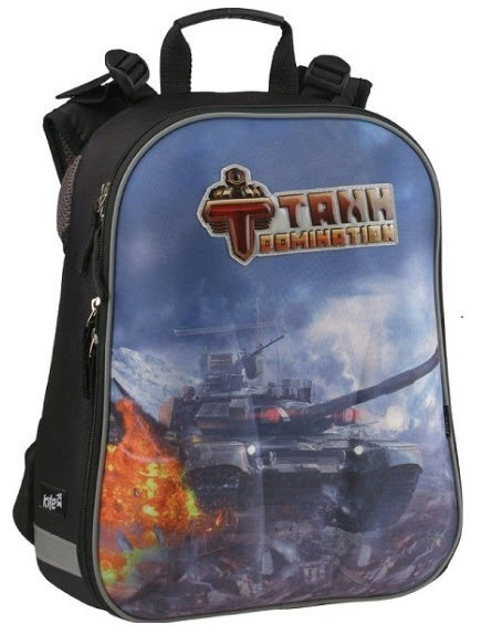 Рюкзак шкільний каркасний Kite Tanks TD15-531M