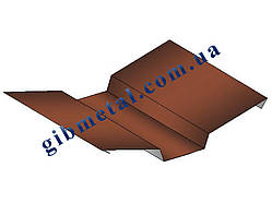 Єндова декоративна для покрівлі 0,47мм Довжина 2м Кольори в наявності