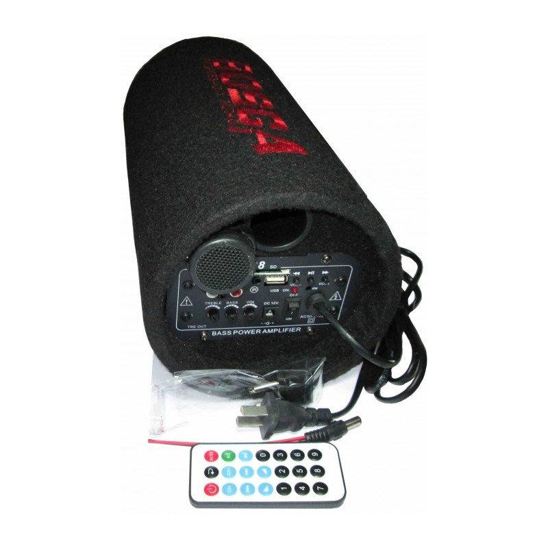 Сабвуфер бочка активний BOSCA 6" Bluetooth у машину колонка 250 Вт, фото 1