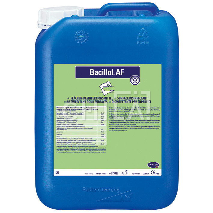 Бациллол АФ (5000 мл) Германия - средство для дезинфекции поверхностей и инструмента - фото 7 - id-p1014540098