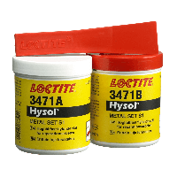 Loctite 3471 сталевий наповнювач, шпаклівка, час життя 45 хв., час фіксації 180 хв.