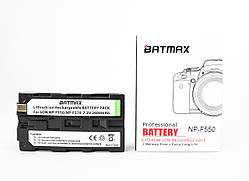 Акумулятор батарея Batmax NP-F550 NP-F570 NP-F530 фото відео накамерне світло ( Batmax NP-F550/F570 )