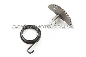 Сектор заводний (півмісяць) 4T GY6 50 китайський скутер 139QMB (c пружиною і втулкою) KOMATCU