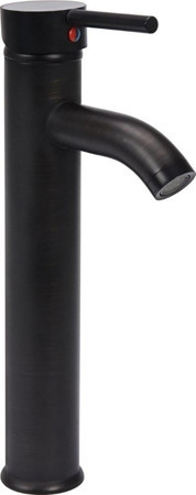 Змішувач для раковини з кульовим регулятором "RETRO BLACK 2" FALA 75812 (Польща), фото 1