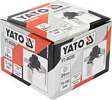 Ключ трехлапый для паливних насосів Ø=75-160 мм YATO YT-06288 (Польща), фото 3