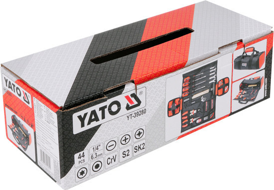 Набор инструментов в сумке 44 предмета YATO YT-39280 (Польша) - фото 6 - id-p1016388812