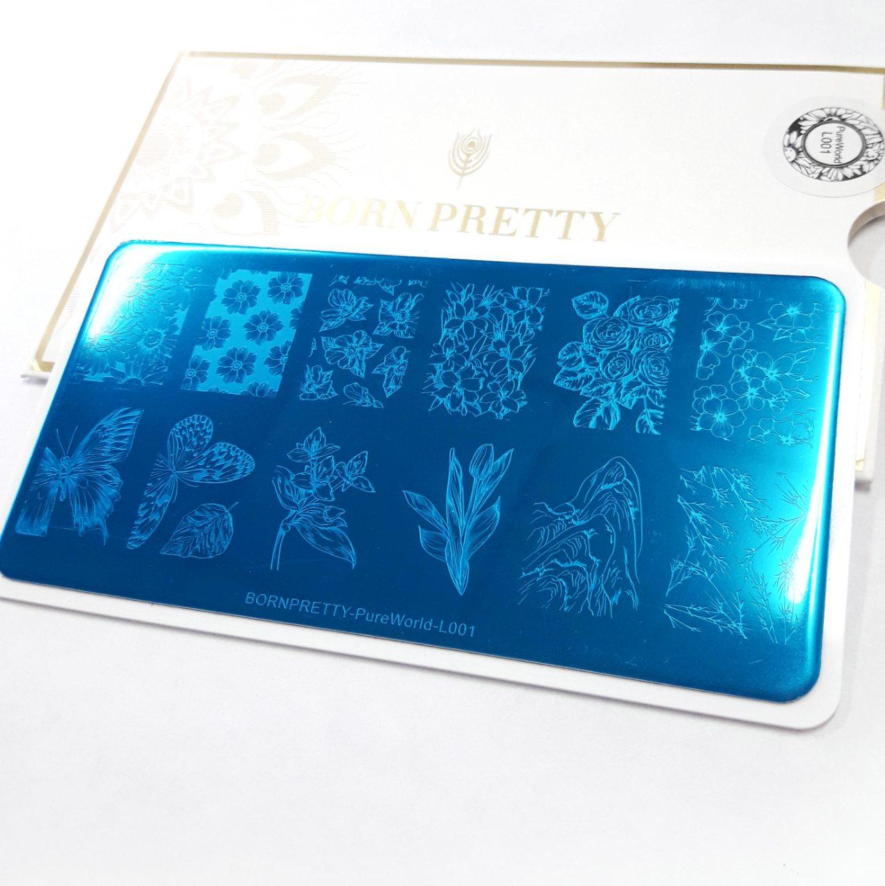Пластина для стемпінгу Born Pretty Pure World L-001