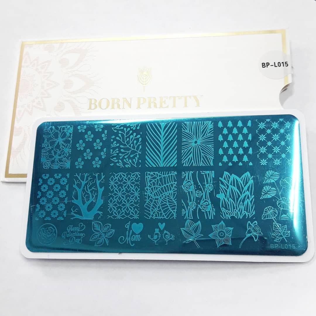 Пластина для стемпінгу Born Pretty L-015