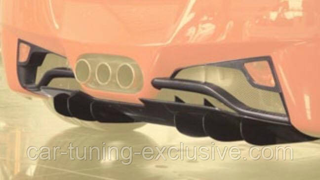 MANSORY diffuser add-on for Ferrari 458