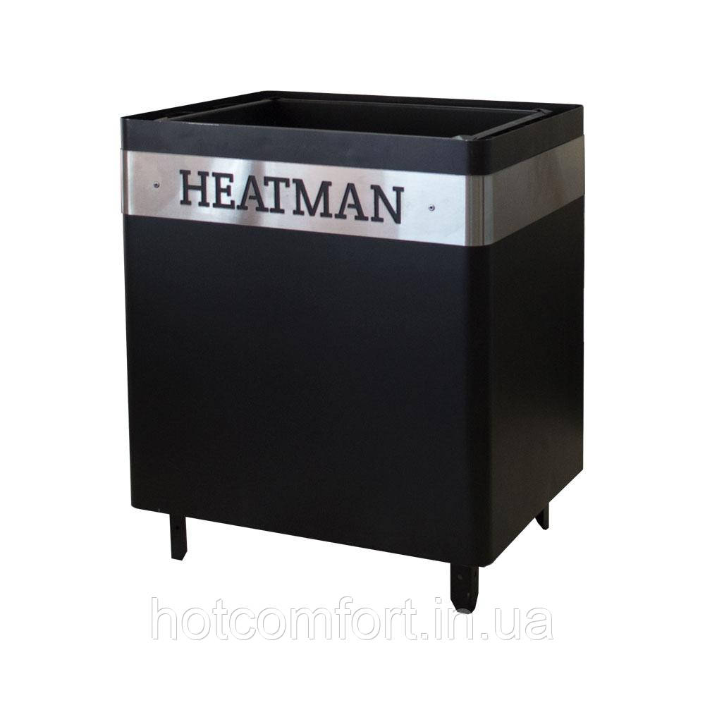 Електрокам'янка Heatman Cube 12 кВт (Дніпро ЕКС) з механічним блоком управління