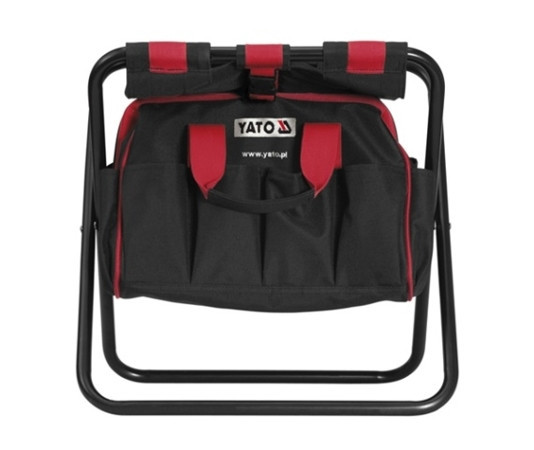 Стілець складаний з сумкою для інструментів YATO YT-7446 (Польща), фото 1