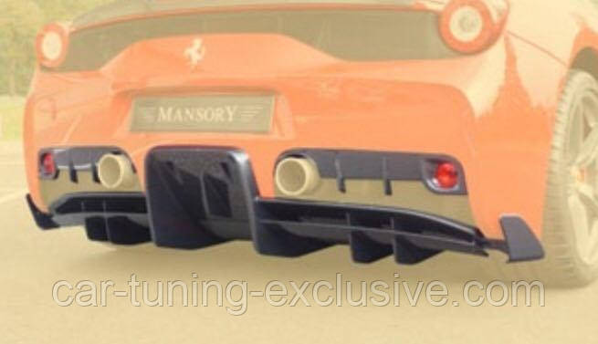 MANSORY rear diffuser for Ferrari 458