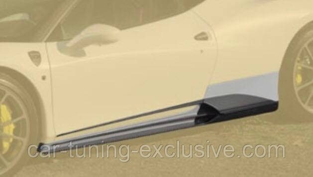 MANSORY side-skirts for Ferrari 458
