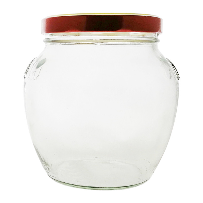 Банка стеклянная с металлической крышкой для консервации 1700 мл. по ...