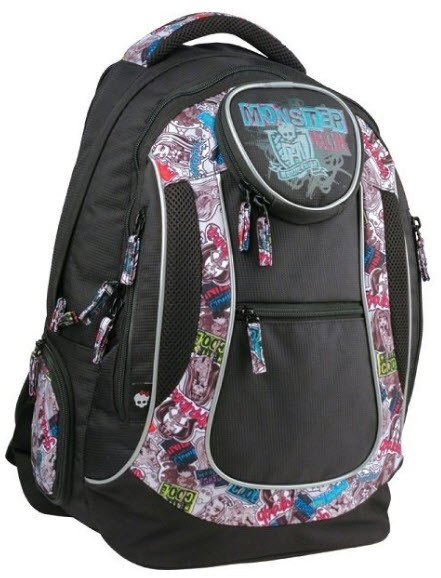 Рюкзак шкільний молодіжний Kite Monster High MH15-804L, фото 1