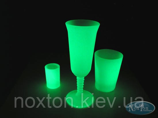 0.5 л Светящаяся в темноте краска Нокстон для стекла Белая/зеленая - фото 8 - id-p1016465432