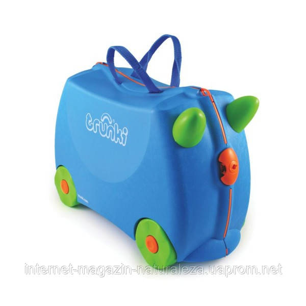 Детский чемодан Trunki Terrance на колёсах 1401 грн. Купить детские ...