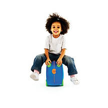 Дитячий валізу Trunki Terrance Транки блакитний, фото 2