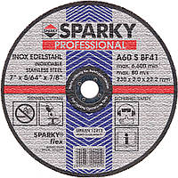 Отрезной диск по нержавеющей стали Sparky 230х2.0 мм (20009561309)