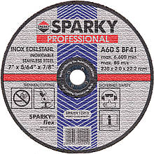 Відрізний диск з нержавіючої сталі Sparky 125х1.6 мм (20009562000)