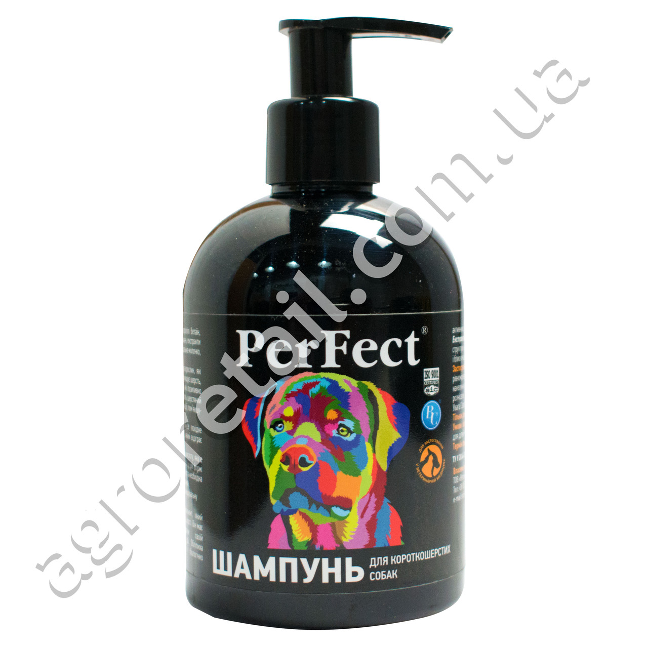 Шампунь PerFect для короткошерстих собак 250 мл, фото 1